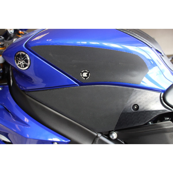 Eazi-Grip Eazi-Grip Yamaha YZF-R6 2017-2024 Black Tank Grips - PRO